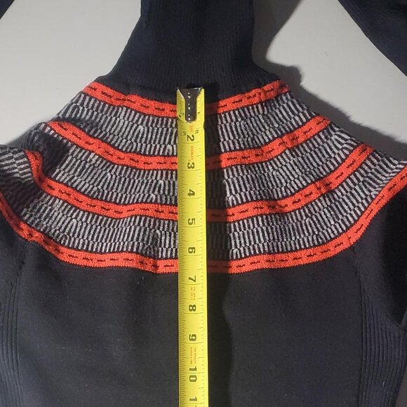 Karen Millen England Stretch Knit Turtleneck Sweater Sz Small Women's - Picture 11 of 16